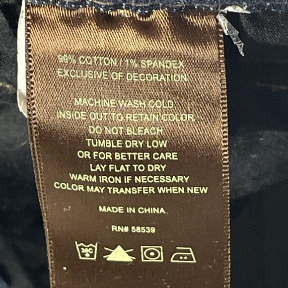 Kut from the Kloth Jeans Womens Sz 8 Blue Low Rise Ankle Skinny Denim 31x30 - Picture 12 of 13